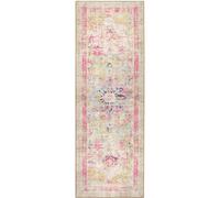 Eco-Washable Multicolour Rug Vintage Design - 75X220 cm