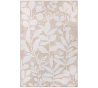 Eco-Washable Natural Eden Leaves Rug - 160 x 230cm