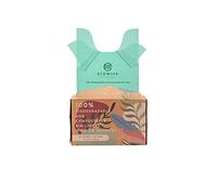 ECO WAVE Compostable Bin Liners, 20 Litres, 50 Bags, EN 13432 Certified
