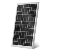 ECO-WORTHY 25 Watt 12 Volt Monocrystalline Solar Panel IP65 Waterproof Solar Module Off Grid Battery Charging for Car Van Boat Camping Travel