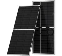 ECO-WORTHY 400W Bifacial Solar Panel 2x195W N-Type 18BB Caravan Motorhome
