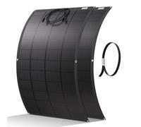 ECO-WORTHY 400W Flexible Solar Panel 12V 2PCS 200W N-Type 18BB for Balcony