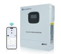 ECO-WORTHY 48V 3000W All-in-One Solar Inverter Built-in MPPT Charge Controller for Off-Grid Power Systems