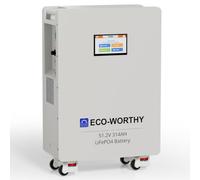 ECO-WORTHY 48V 314Ah(V1) LiFePO4 Powerwall for Home Backup