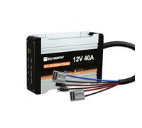 ECO-WORTHY Charging Amplifier 12V 40A DC-DC Battery Charger For LiFePO4 Gel Charging Amplifier For RV Caravans