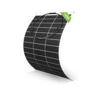 ECO-WORTHY Flexible Solar Panel 130W 12V Monocrystalline Semi-Flexible Solar Panel for RV,Boats,Roofs,Sailing,Balcony,Off-Grid Solar Panel Kit
