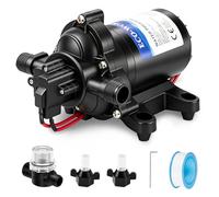 ECO-WORTHY RV Water Pump 12Volt 3.5GPM 50PSI 12V Fresh Diaphragm Pump with Pressure Switch and Self-Priming for RV Yacht Garden Sprayer Food Truck
