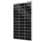 ECO-WORTHY Solar Panel Bifacial 120W 12V Monocrystalline PV Module Power Charger for RV, Campervan, Caravan, Marine, Rooftop, Farm Battery and Off-Grid Applications