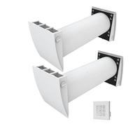 Eco2-A50-4 S11 Pro Single-Room Ventilation Unit, 50 m³/h, Heat Recovery up to 92%, G3 Filter, 160mm