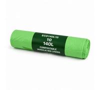 Eco360 Compostable Wheelie Bin Liners 140L 10 Bags