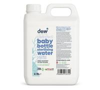 Eco360 Dew Disinfect Baby Bottle Sterilising Water No-Rinse, Allergy Uk Certified Refill 2.5Litre