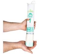 Eco360 Extra Strong Kitchen Drawstring Bin Liners 20L 20Pk One Colour (One Size)