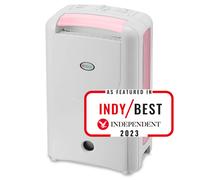 EcoAir DD1S MK3 Desiccant Dehumidifier Pink 7.5L Antibacterial Filter