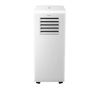 EcoAir Portable Air Conditioning | Energy Efficiency Rating Class A+ | 4-in-1 Cooling, Dry, Fan and Sleep Mode | FREE Window Seal Kit | 7000 BTU Crystal MK2