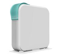 ecoair Vesto Specialist Dehumidifier - 400 ml/Day Extraction, 800ml Tank, Portable Quiet Design - White, Vesto