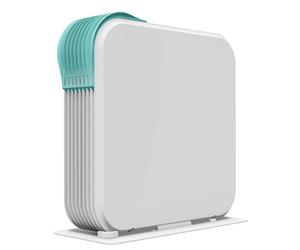 ecoair Vesto Specialist Dehumidifier - 400 ml/Day Extraction, 800ml Tank, Portable Quiet Design - White, Vesto