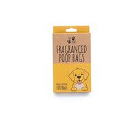 EcoBag - 100 Pack Scented Doggy Bags - Vanilla Scented - 10 Microns - Leak Resistant, Recyclable, Heavy Duty Pet Waste Bags - Eco-Friendly & Durable for Daily Use (260 x 340 mm)