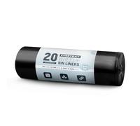 Ecobag - 20 Pack Eco-Friendly Wheelie Bin Liners - 240L - Heavy Duty & Leak Resistant Recycling Bags for Garden, Kitchen, House, Office & Caterers (1194 × 1325mm) (Everyday (18μm)