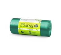 EcoBag Garden Sacks, Leak Resistant, Easy To Carry, Recyclable Bin Bags, Perfect For Handling Leaves, Grass Clippings, Weeds, Branches, Indoor & Outdoor Cleanup, 80 Litre Capacity (Pack of 1)