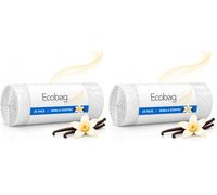 EcoBag Kitchen Pedal Bin Liners, 98% Recycled, Vanilla Scent, 30L, 50 Pack