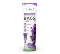 Ecobag Lavender Scented Kitchen Drawstring Bin Liner 30L, 25 Microns Heavy Duty, 465 X 750mm, 20 Pack