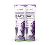 ECOBAG NOT ALL BAGS ARE EQUAL 40 Pack Kitchen Drawstring Bin Liner - 30L - 25 Microns(465 x 750mm) in White ECOBAG NOT ALL BAGS ARE EQUAL White