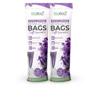 ECOBAG NOT ALL BAGS ARE EQUAL 40 Pack Lavender Scented Bin Liner - 20L - 24 Microns (420 x 760mm) in White ECOBAG NOT ALL BAGS ARE EQUAL White