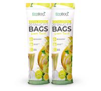 ECOBAG NOT ALL BAGS ARE EQUAL 40 Pack Lemon Scented Bin Liner - 20L - 24 Microns (420 x 760mm) in White ECOBAG NOT ALL BAGS ARE EQUAL White