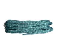 eCobbler BRITISH QUALITY 140cm Walking Cord Boot Laces (Emerald & Grey)