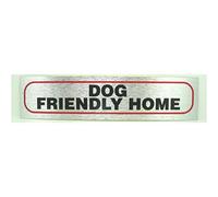 eCobbler Dog Signs For Dog Owners 17Cm X 4Cm Large Selection - Dog Friendly Home