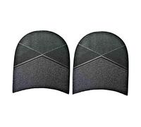 eCobbler Heels 6.5Mm Thick for DIY Shoe Repairs - 3 Inch Wide - No 168 Black