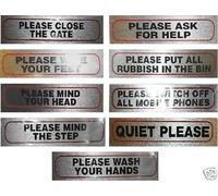 eCobbler Stick on Sign For Home Or Business 17x4cm - Please Wipe Your Feet