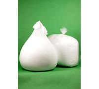 EcoBeanz Bean Bag Polystyrene Beads for Refill and Filling Premium Quality (2 Cubic Feet)