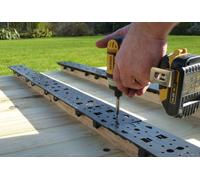Ecobearer 6Ft X 4Ft Shed Base Kit (For Floors With 5 X 6Ft Bearers) - 15 Ecobearers
