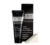 Ecobell Couvre Scalp Concealing Lotion - Alopecia Masking Lotion Waterproof dermmatch MADE IN FRANCE. Hide baldness, thinning hair and alopecia. Men & Women (Noir)