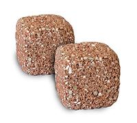 EcoBio-Block Stone Natural Volcanic Water Clarifier and Odor Remover Rock for Aquariums, Nano, 2-Pack