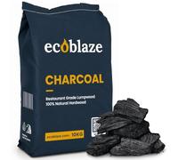 Ecoblaze 10kg Restaurant Grade Lumpwood Charcoal | Premium BBQ Charcoal for Kamado Joe, Big Green Egg & Weber | High-Heat Barbecue Coal for Pizza Ovens & Smokers