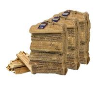 Ecoblaze Kiln-Dried Hardwood Logs 20L - 3 Net | Ready to Burn Firewood Under 20% Moisture | Ideal for Wood Burners, Fire Pits, Pizza Ovens, Campfires & Open Fires | Eco Fuel