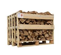 Ecoblaze Kiln Dried Oak Firewood - Pizza Oven Wood - Hardwood Logs for Wood Burners - Perfect for Fire Pits, Chiminea's, Fireplaces and Campfires - Dried Under 20% - Standard Crate (600L)