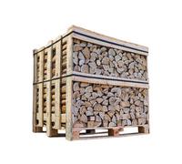Ecoblaze Kiln Dried Premium Hardwood Full Crate Ready To Burn Logs 1200L