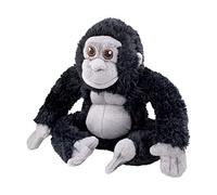 EcoBuddiez - Gorilla from Deluxebase. Large Soft Plush Animals made from Recycled Plastic Bottles. Eco-Friendly Cuddly Gift for Kids and Cute Stuffed Animal Toy for Toddlers.