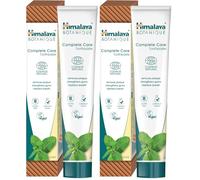 Ecocert Cosmos Natural Certified Himalaya Botanique Complete Care Herbal Toothpaste with Organic Actives, Mint Flavor, Fights Plaque, Freshens Breath, Fluoride Free, Gluten & SLS Free, 75 ml