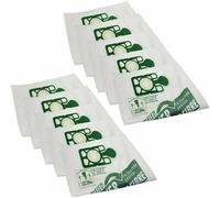 Ecoclean Cloth Hepaflo Type Hoover Dust Bags for Numatic Henry Hetty Vacuum Cleaners (Pack of 10)
