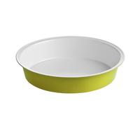 Ecocook Cake Tin, 26 cm - Lime Green/White