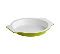 Ecocook Cake Tin, Round - Lime Green /White