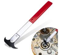 ecocstm Seal Puller Tool, Oil Seal Removal Tool with Dual Hook, Universal Wheel Seal Twister Puller, Heavy Duty Seal Puller and Installer Kit for Oil and Grease Seals Removal