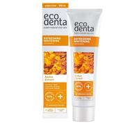 Ecodenta Amber Whitening Toothpaste Fluoride-Free I Tooth Whitening Paste, Eliminates Bad Breath, Improves Oral Health and Prevents Plaque I Recommended by Dentists and Vegan-Friendly, 100 ml
