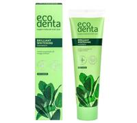 Ecodenta Green Brilliant Whitening whitening toothpaste with fluoride for fresh breath Mint Oil + Sage Extract 100 ml