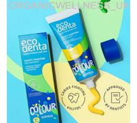 ECODENTA Colour suprise cavity fighting toothpaste for kids, 6+ y.o. 75ml.