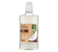 Ecodenta Fluoride Free Mouthwash Alcohol Free - Certified Organic Minty Coconut Mouth Wash for Bad Breath 500ml